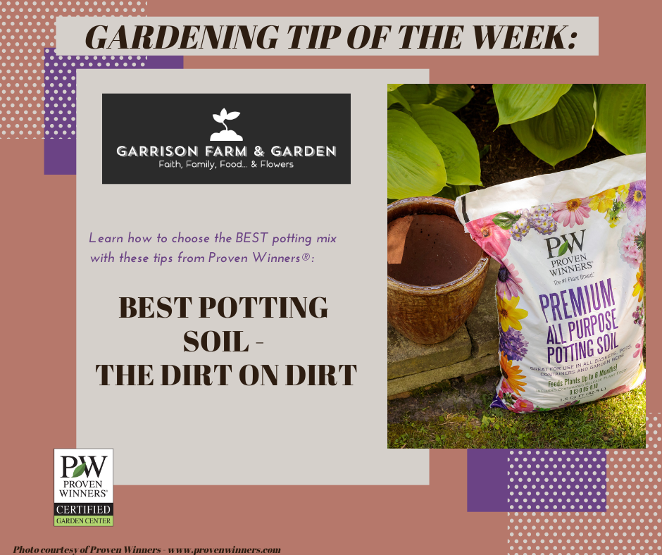 Get 'The Dirt on Dirt' in this article from Proven Winners®