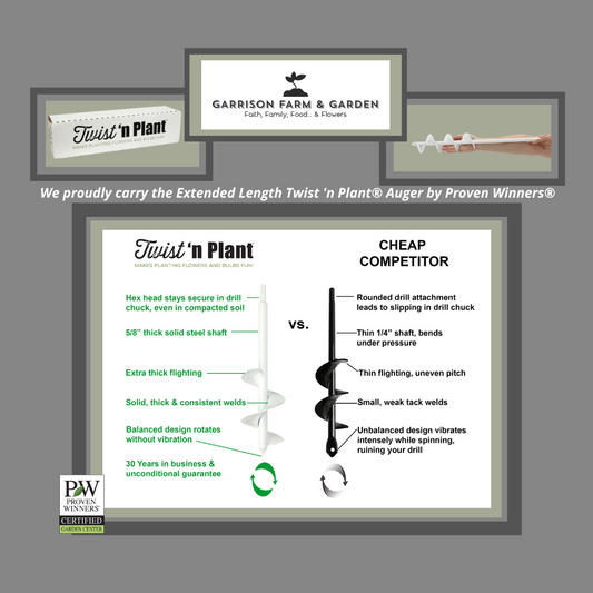 Twist 'n Plant® Extended Auger - by Proven Winners®